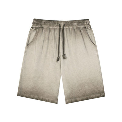 Vintage Washed Relaxed Fit Cargo Shorts