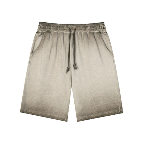 Vintage Washed Relaxed Fit Cargo Shorts
