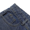Vintage Washed Baggy Straight-Leg Denim Jeans