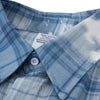 Heavyweight Distressed Plaid Box Polo Shirt 7.0oz