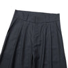 Vintage High Street Pleated Wide-Leg Draped Trousers