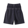 West Coast Waffle Double Waistband Snow Washed Distressed Shorts