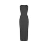 Sleeveless Washed Ribbed Maxi Dress