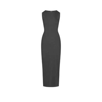 Sleeveless Washed Ribbed Maxi Dress
