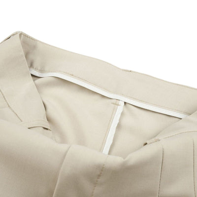 Quiet Luxury Pleated Wide-Leg Trousers