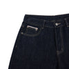 Vintage Loose Straight-Leg Denim Bermuda Shorts