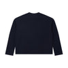 260G Waffle Knit Boxy Long Sleeve Tee