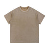 340G Vintage Wash Waffle Knit Relaxed Fit T-Shirt