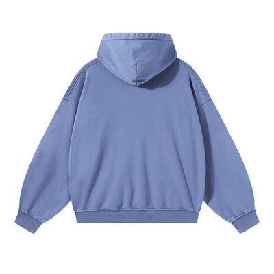Vintage Washed Heavyweight Pullover Hoodie