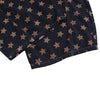 Vintage Star Print Loose Wide-Leg Denim Pants