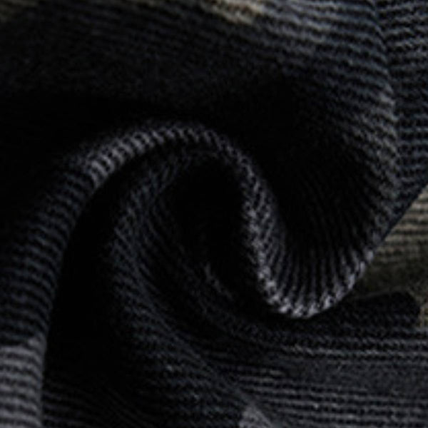 Camo Utility High Waist Loose Fit Bermuda Shorts