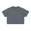 275G Heavyweight Cotton Coverstitch Cropped Tee