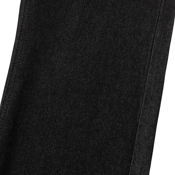 Barbed Wire Embroidered Bootcut Jeans