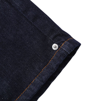 Double Waistband Wide Leg Denim Shorts