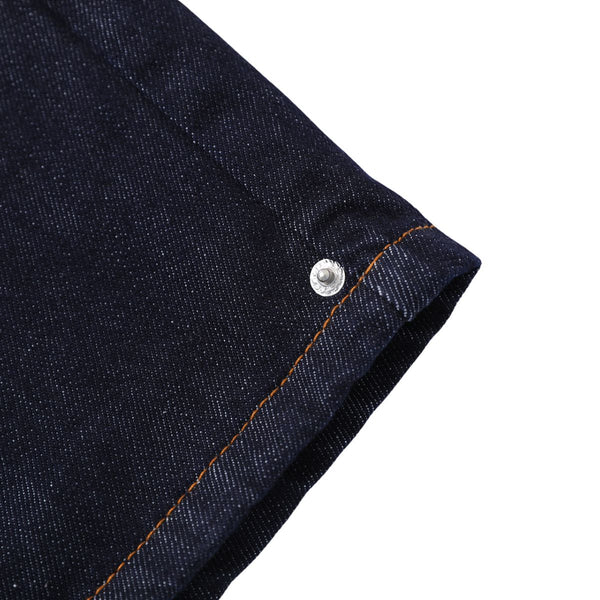 Double Waistband Wide Leg Denim Shorts