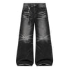 Vintage Washed Wide Leg Bootcut Denim Jeans