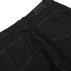 Men's Raw Denim Flare Straight Pants Clean Fit Minimal Street