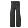 Vintage Washed High-Waist Relaxed Straight Wide-Leg Trousers