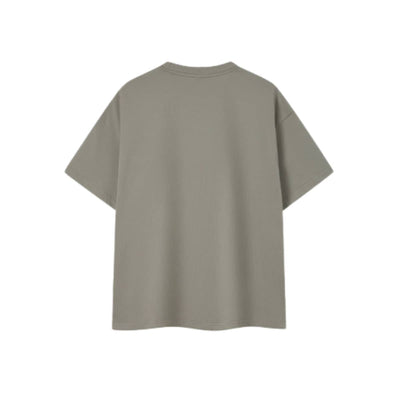 3D Panel Cotton Oversized T-Shirt