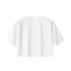 Cyber-Grunge Distressed Cutout Y2K Cropped Top