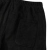 Vintage Inspired Denim Panel Straight Leg Drawstring Pants
