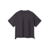Distressed Raw Hem Boxy Cotton T-Shirt
