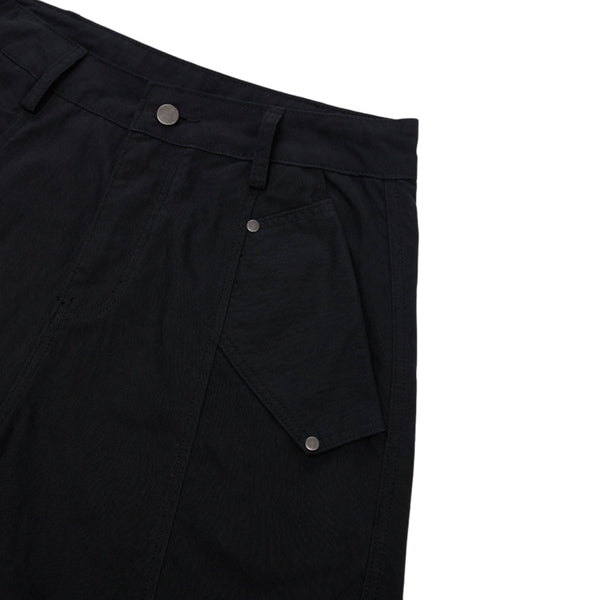 Rivet Detail Baggy Bermuda Cargo Streetwear Denim Pants Shorts