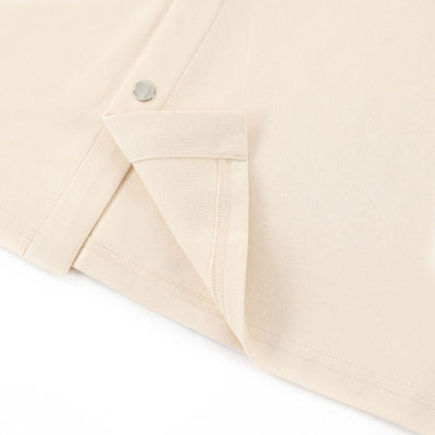 Vintage Washed Colorblock Relaxed Fit Polo T-Shirt