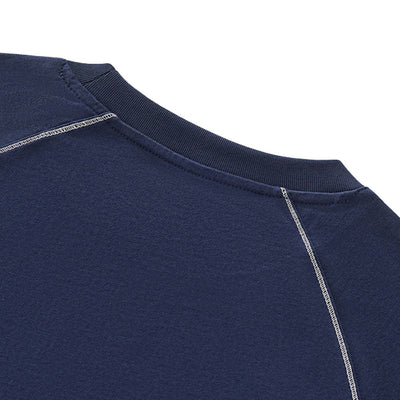 Heavyweight Cotton Colorblock Streetwear T-Shirt