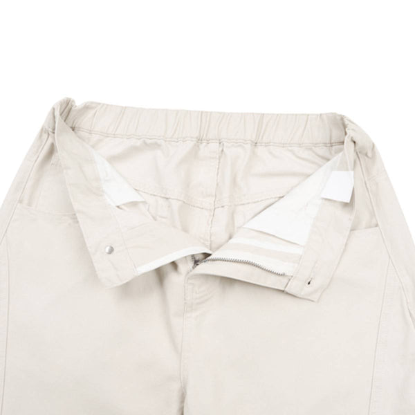 Relaxed Pleated Wide Leg Trousers
