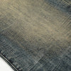 Vintage Heavy-Wash Ripped Deconstructed Baggy Wide-Leg Jeans