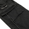 Men's Cargo Denim Pants Wide Leg Distressed Punk Street Unique