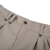 Vintage Curved Wide Leg Draped Trousers