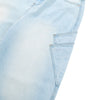 Faded Bleach Geometric-Pocket Baggy Jeans