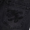 Vintage Washed Slim Flare Jeans