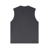 Panelled Back Seam Sleeveless T-Shirt