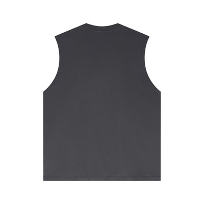 Panelled Back Seam Sleeveless T-Shirt