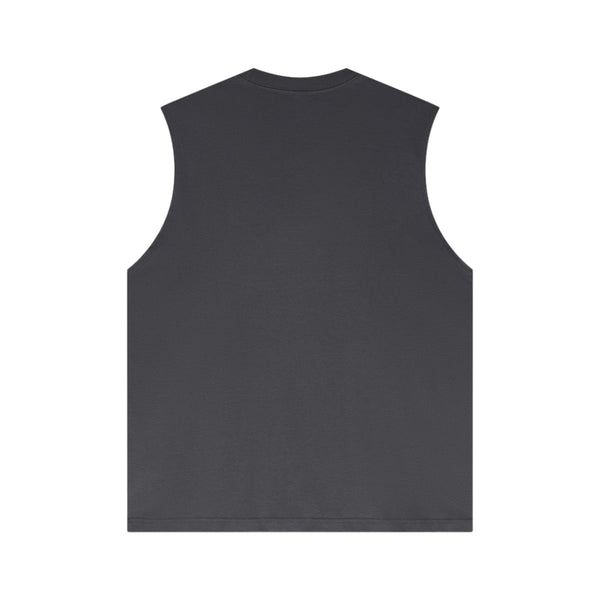 Panelled Back Seam Sleeveless T-Shirt