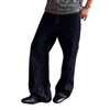 Vintage Washed Flared Straight Leg Jeans
