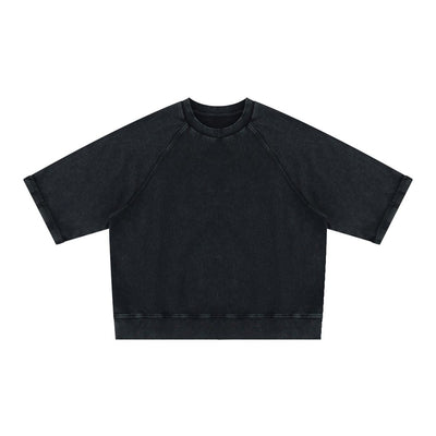 320G Cotton Crew Neck Raglan Sweatshirt
