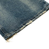 Men's Distressed Gradient Washed Denim Pants Loose Punk Street