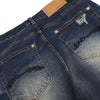 Vintage Distressed Slim Flare Jeans