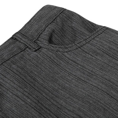Minimalist Pinstripe Wide-Leg Utility Trousers