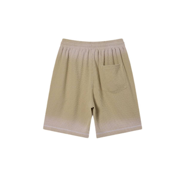 Retro Bleached Ombre Streetwear Loose Fit Bermuda Shorts