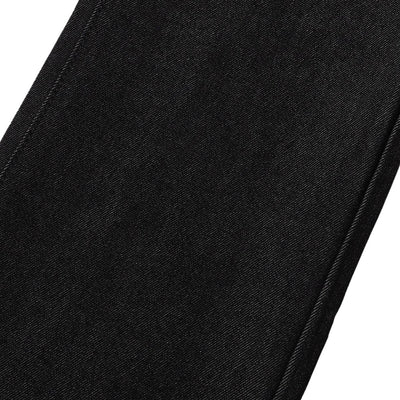 Minimalist Wide Leg Black Jeans