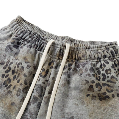 Heavyweight Leopard Camo Joggers