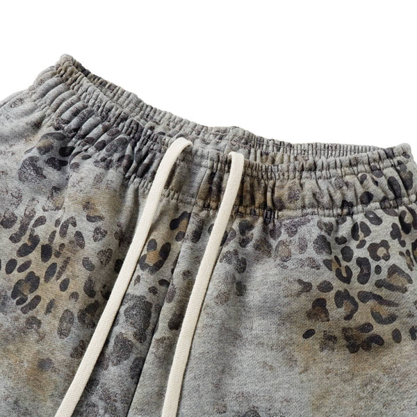 Heavyweight Leopard Camo Joggers