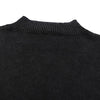 Vintage Snow Wash Cropped Cotton Knit Sweater