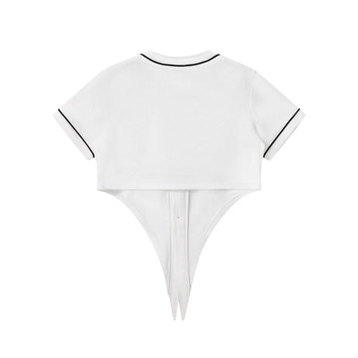 Women’s Y2K Color Block Raglan Baseball Tee