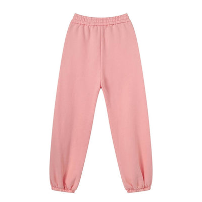 Oversized Snow Wash Fleece Joggers